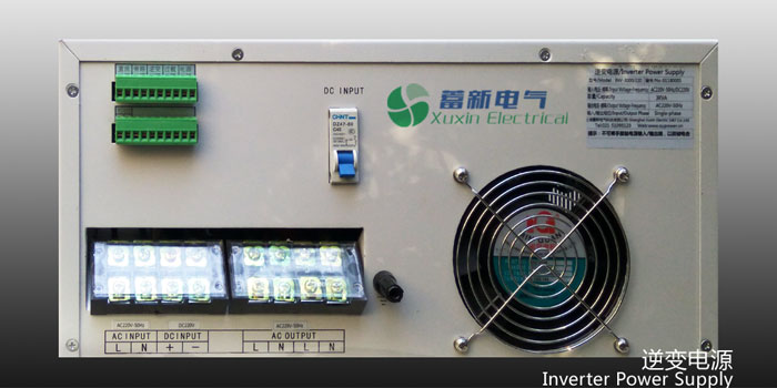电力专用逆变电源接线细节图